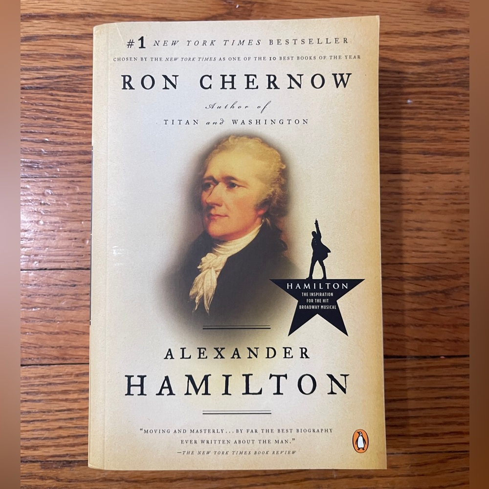 Alexander Hamilton Book by Ron Chernow